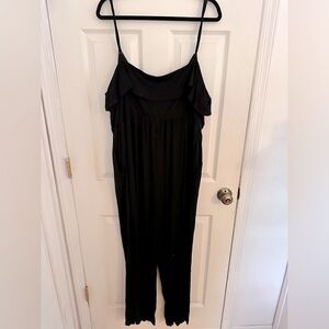 LOFT plus black jumpsuit sz.24